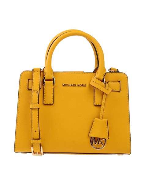 yellow purse michael kors